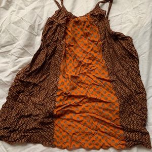 Sisley Ethnic Print Scarf Top